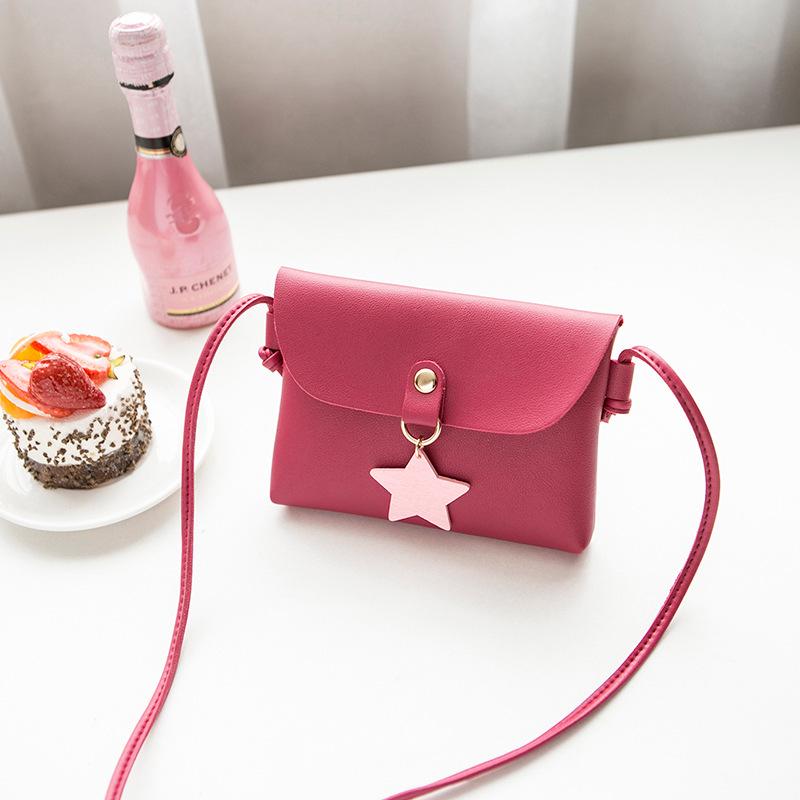 Small bag women's bag women's temperament shoulder bag star pendant messenger bag gift bag