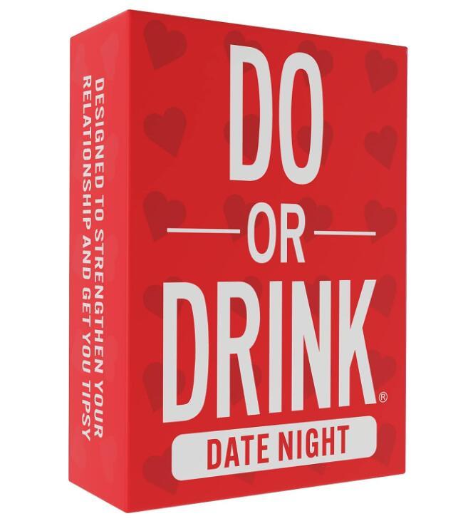 DO OR DRINK Social Fun Cards English Party Board Games Challenge Drinking Punishment Essential Things for Friend Interaction