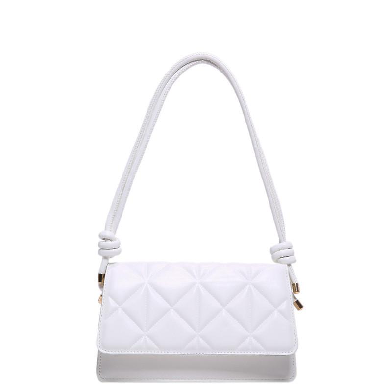 Elegant Pu Underarm Bag 2024 New Fashionable Quilted Shoulder Bag For Women