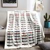 Formula 1 Winning Cars Timeline Flannel Blanket for Bedroom, Living Room, Sofa, and Nap