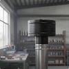Chimney Weather Hood Weatherproof Heating Flue Cap HeatTolerant for Fireplace 100MM Rain