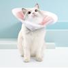 Anti-licking Cat Elizabeth Circle Double-layer PVC Wound Recovery Headband Pet Cone Collar  Beauty