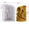 3D Sculpture Angel & Griffin Silicone Mold - Candle Soap Resin Casting Mold for DIY Craft Home Decor