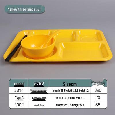 Ru Han Food-Grade Melamine Divided Plate