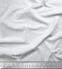 Soimoi Japan Crepe Satin Fabric Check Shirting Print Fabric by Metre 42 Inch