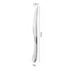 Star Diamond Stainless Steel Gold-Plated Flatware Set: Luxury Knife, Fork, and Spoon for Upscale Dining.