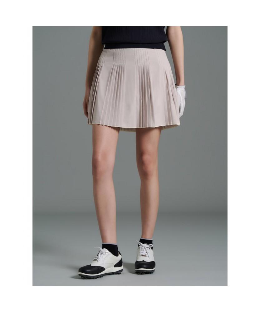 BEANPOLE GOLF [B_Under] Women'S Fine Pleated Contrast Hem Culottes - Beige