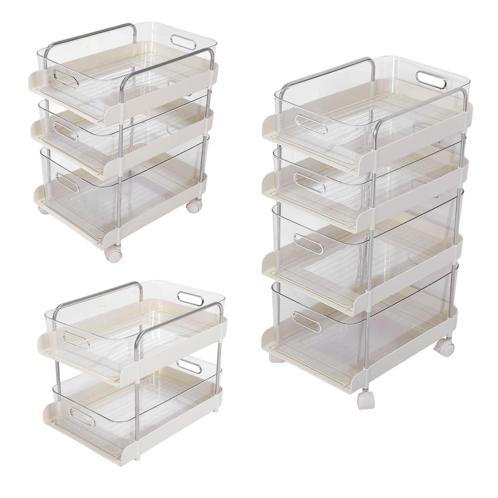 Regał magazynowy Organizer Wielofunkcyjny Stojak do ekspozycji kosmetyków przekąsek do Kuchni Be