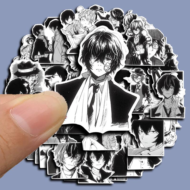 Bungo Stray Dogs Nakajima Atsushi 60 Sheets Anime Journal Stickers