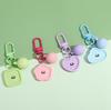 Keychain Set Candy Keyrings Chain Gitfs girls Colorful Decorative Pendant Resin Key Holder Heart Ring DIY Jewelry Accessories