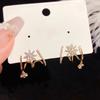 Popular Women's Stud Earrings/Stylish Luxurious Eight-Pointed Star Earrings/Unique Design Pair