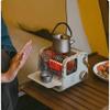 Outdoor Camping Multifunctional Heating Stove Cassette Heating Stove Portable Coffee Brewing Camping Stove Travel Heating Stove