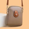 Women's Mini Phone Bag High-Quality PU Leather Crossbody Messenger Fashion Satchel Handbag Purse Shopping
