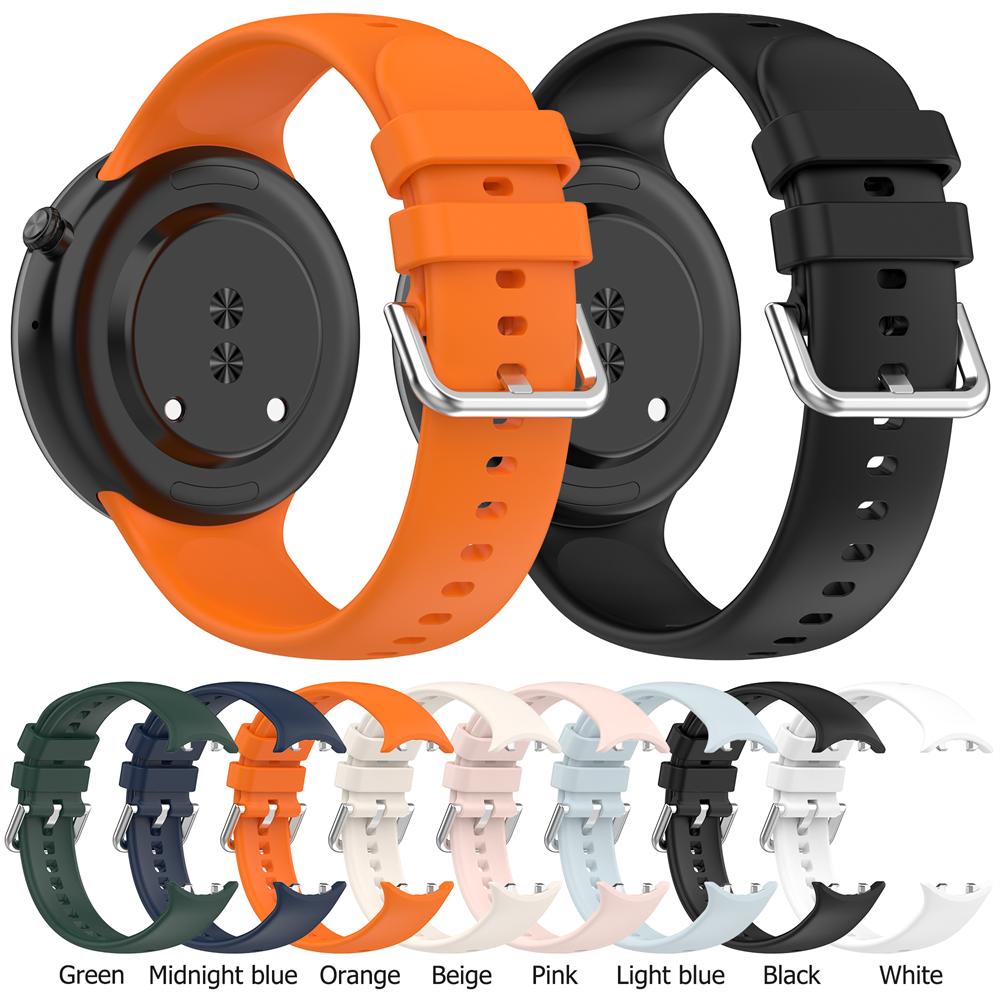 Silikonový měkký řemínek na hodinky pro Honor Watch GS5 / Honor Watch Fit Vitality Edition / Elegantní Edition sportovní náramek příslušenství k řemínku