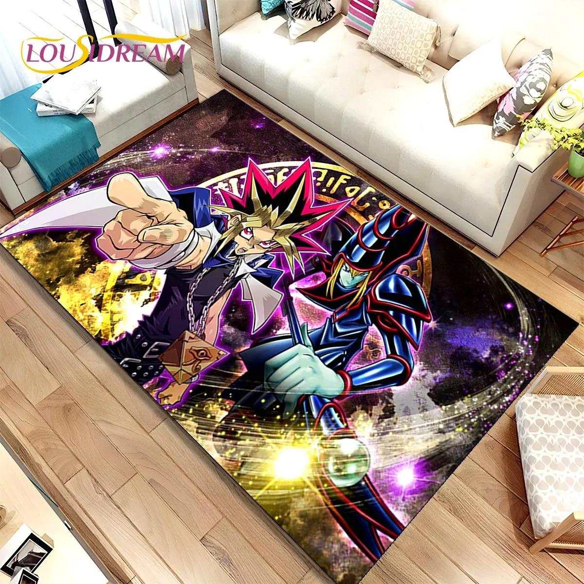 

MONSTER CARD Anime Area Rug Large,Carpet Rug for Living Room Bedroom Sofa Doormat Decoration,Kids Non-slip Floor Mat 3D 40x60cm16x24in