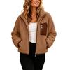 Women's Full Zip Jacket Long Sleeve Winter Outerwear