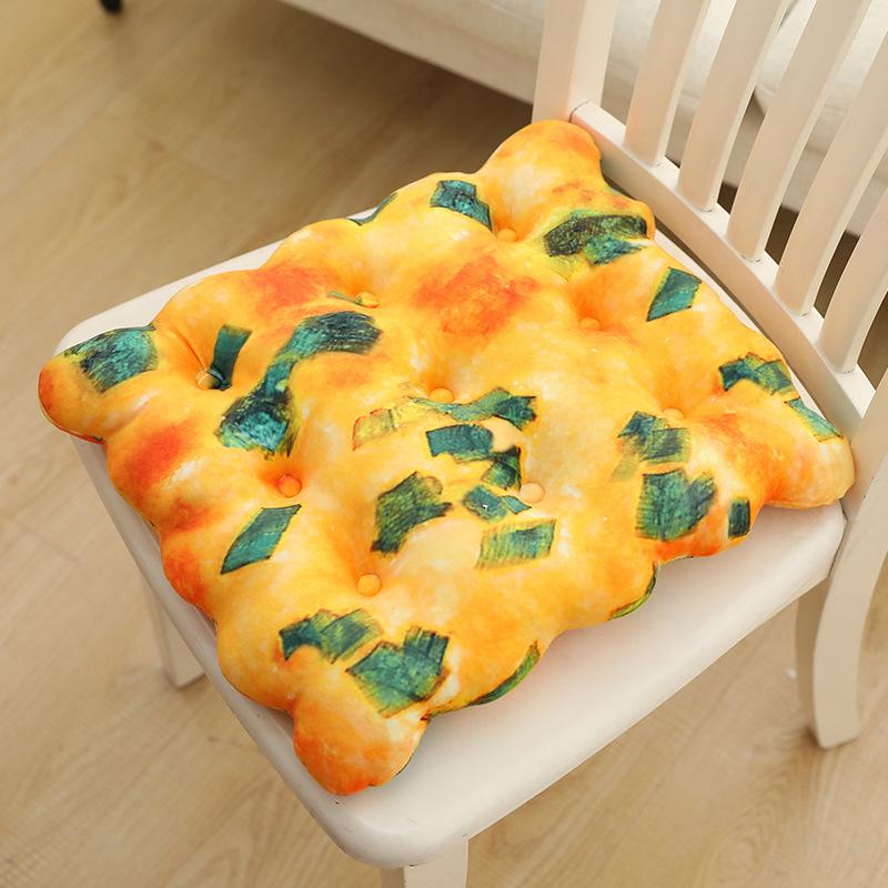 

Creative simulation biscuit seat cushion plush toy home throw pillow chair cushion meal chair cushion stool chair cushion backrest 40cm（0.3kg）