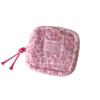 Creative Leopard Print Makeup Pouch Multipurpose Cosmetic Bag Large Capacity Mini Data Cables Organizer