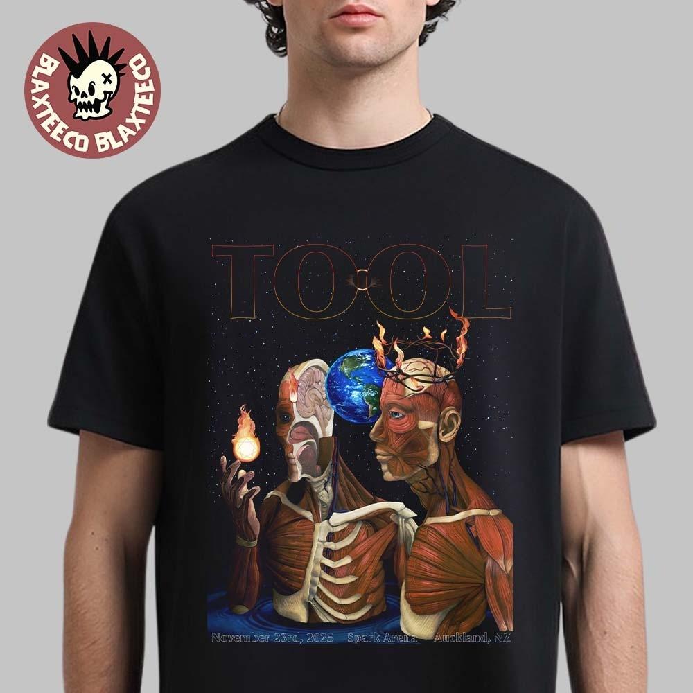 Tool Auckland New Zealand 2025 Night 2 At Spark Arena On November 23 2025 Shirt Unisex T-Shirt XL