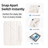 Case for iPad 10/11th! Magnetic Closure Double-Sided Folio, Y-Fold Multi-Angle, Auto Wake/Sleep Smart Cover