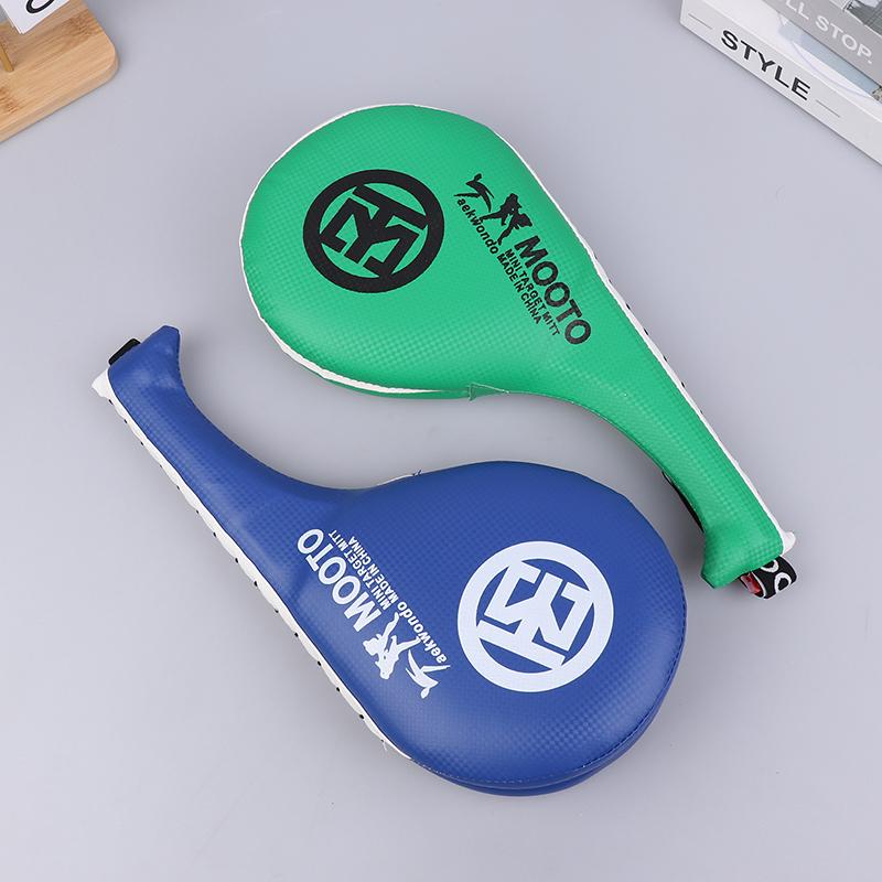 Durable Double Kick Pad Target Boxing Sanda Pad For Tae Kwon Do Karate Training Small Gifts Kids Taekwondo PU Rebound Sponge