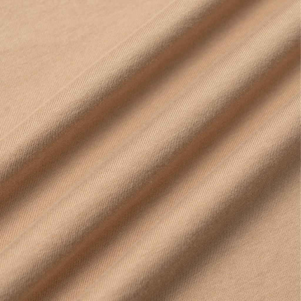 Polo Ralph Lauren FW23 Solid Color Small Pony Embroidered Crew Neck Short Sleeve T-Shirt Men T-Shirt Khaki 710671426-241