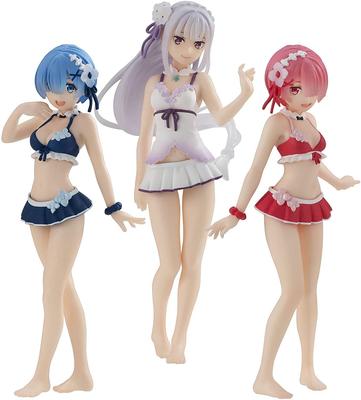 GASHA PORTRAITS Leben in einem anderen Set von Gachapon Kapselspielzeug ReZERO -Starting World- [Komplett 3]