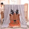 Coral Fleece Baby Blanket: Single-Layer Flannel, Ideal Gift & Cover for Children