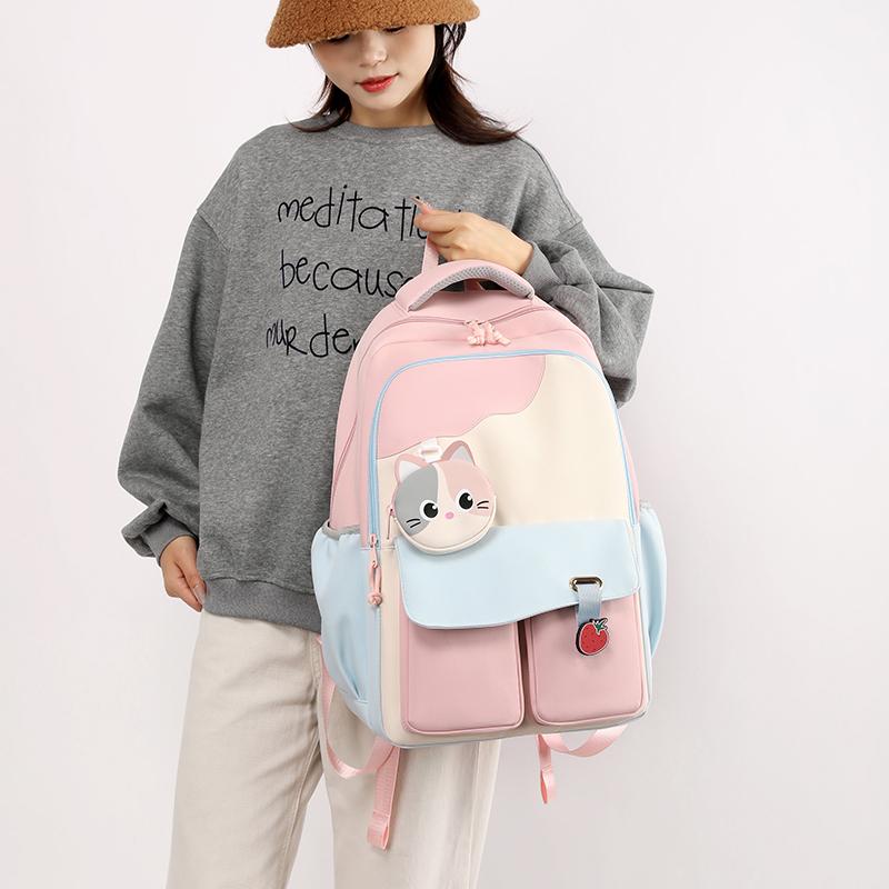 Backpack High-capacity Backpack For Middle School Students Women's Backpack