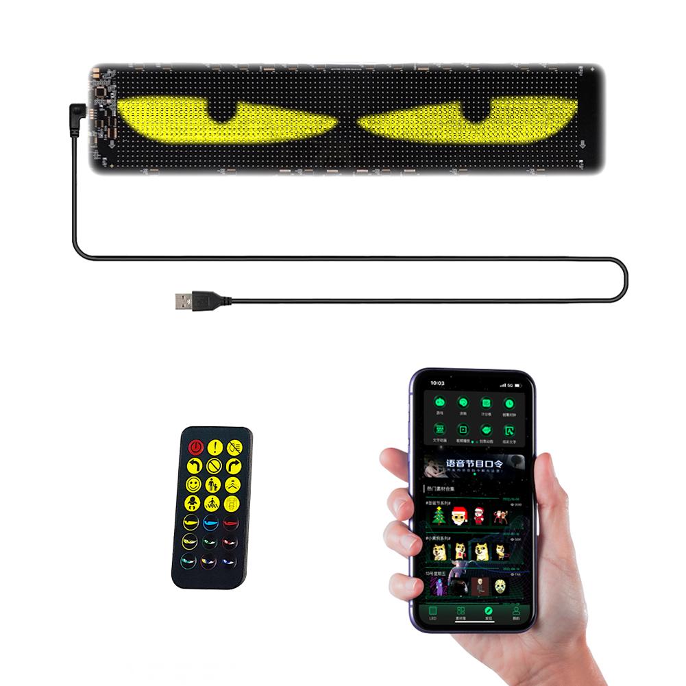 Devil Eyes LED Panel Light DIY Programmable LED Devil Eye Decoration Light Demon Eyes Flexible LED Panel for Store/Bar/Trucks