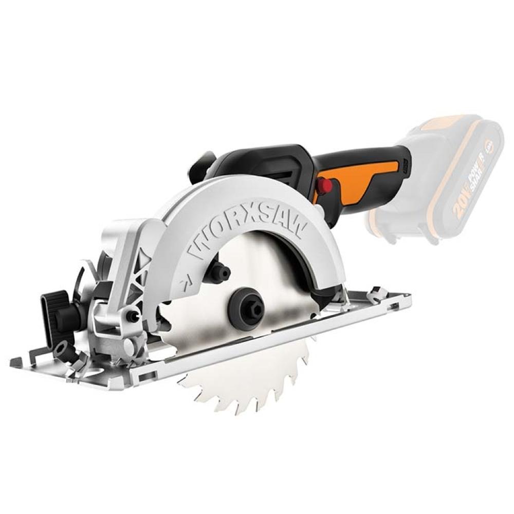 

Works RechargeaBle Mini Circular Saw 20v Bl 4.5 Inch Bear Tool Wx531.9