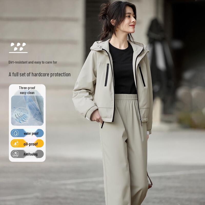 

Handu Yishe DuPont 3-Proof Tech Jacket & Pants Set L
