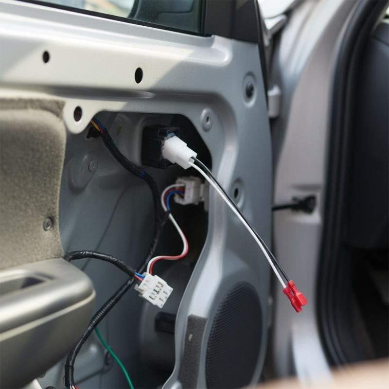 High Temperature Resistant Speaker Connector Plugs & Play Installation Upgrades Double Set No Cutting Required for Vehicle