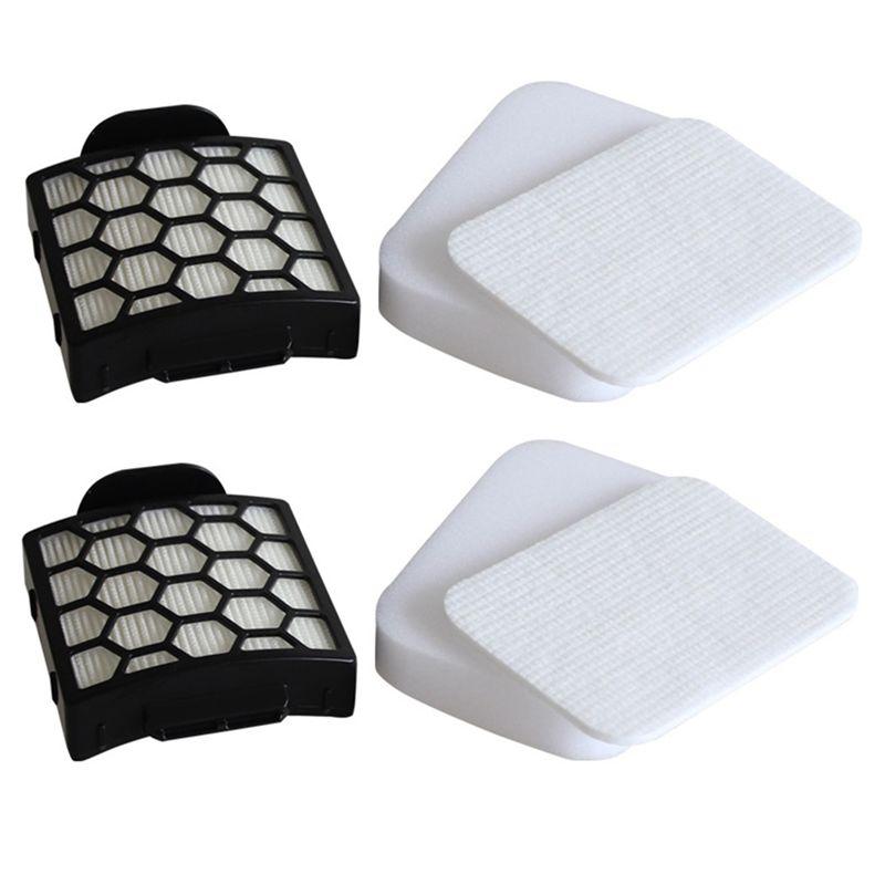 

AEE4-Vacuum Filter Kit For Shark Navigator Pet Pro ZU60 ZU62 NV251 NV255 1238FT60 Replacement Filter Spare Parts