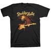 Men's Buddy Holly Performing T-shirt Small Black