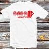 Kraftwerk Promo Release Vinyl Label Meme T Shirt B455