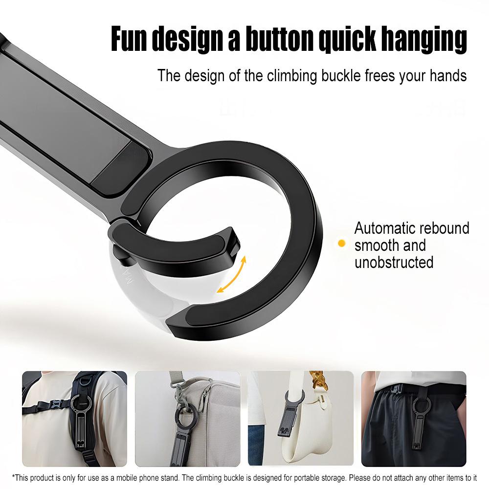 A08 Magnetic Mobile Phone Holder Foldable, Suitable for Apple 17 Handheld Selfie Stick Desktop Tripod Plastic Mobile Phone Holder