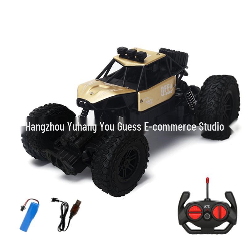 Alloy Remote Control Off-Road Racing Car - High-Speed, Rechargeable 4WD for Kids