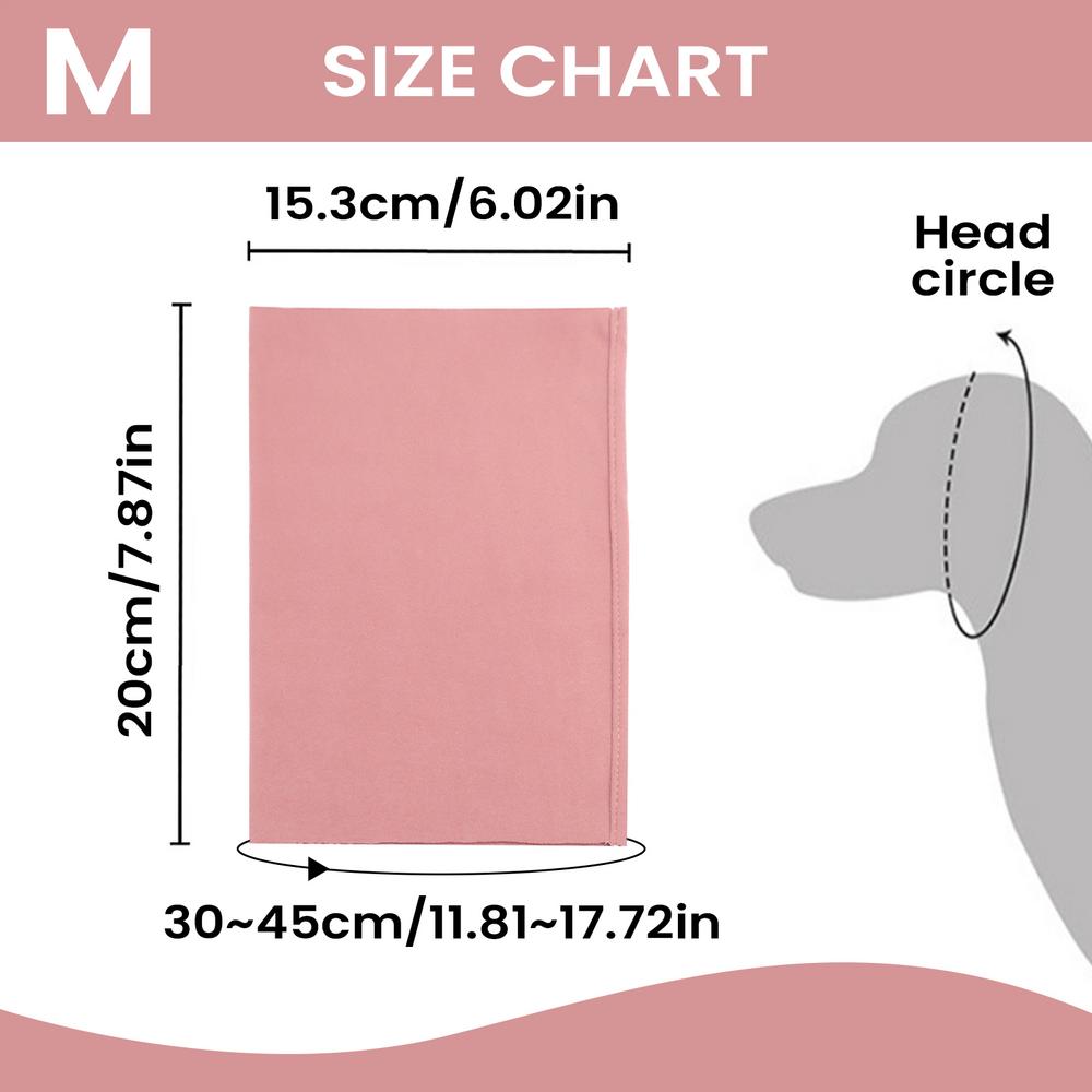 Dog Ear Cover  Grooming Earmuffs Soft Warm Noise-Proof Earmuffs Pet Ear Cover Cloth Hat Grooming Bathing Blowing Drying