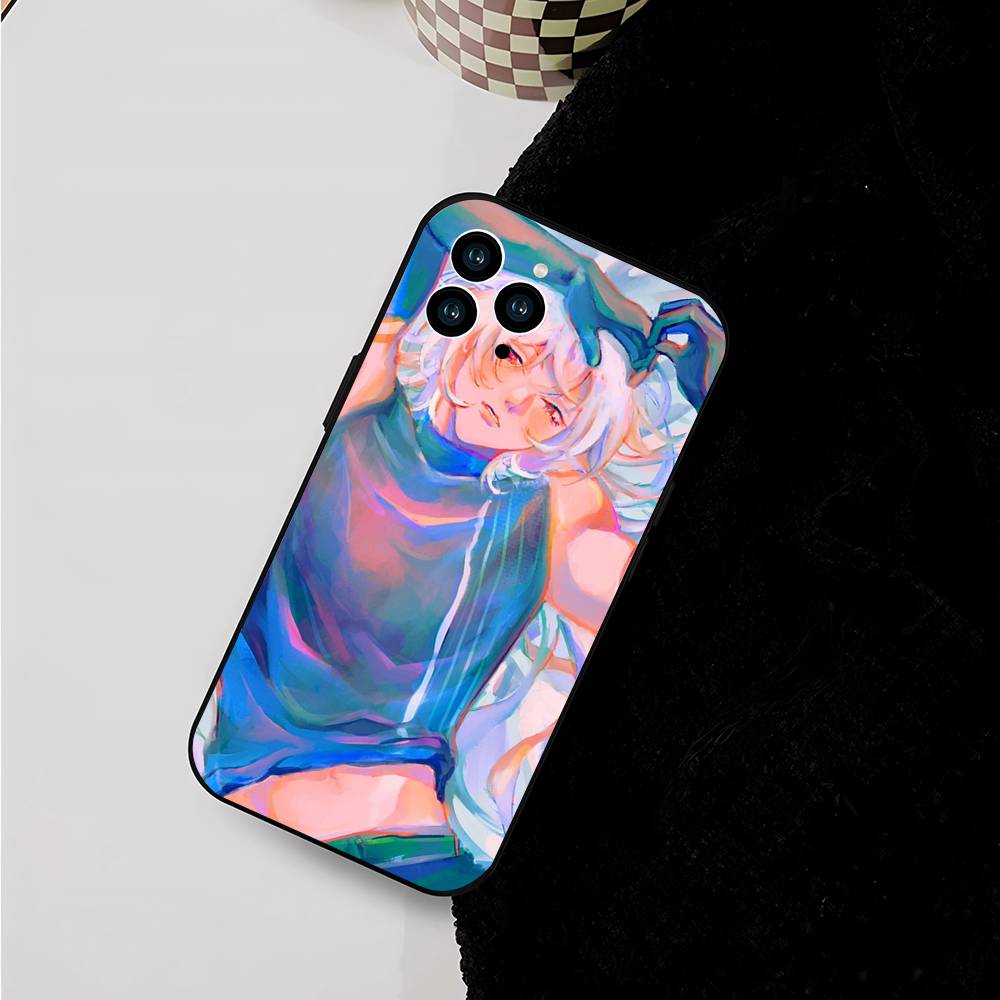 A Date With D-Death Adventure Game Phone Case For IPhone 17 Air 16 15 14 13 Pro Max 11 12 Black Silicone Cover