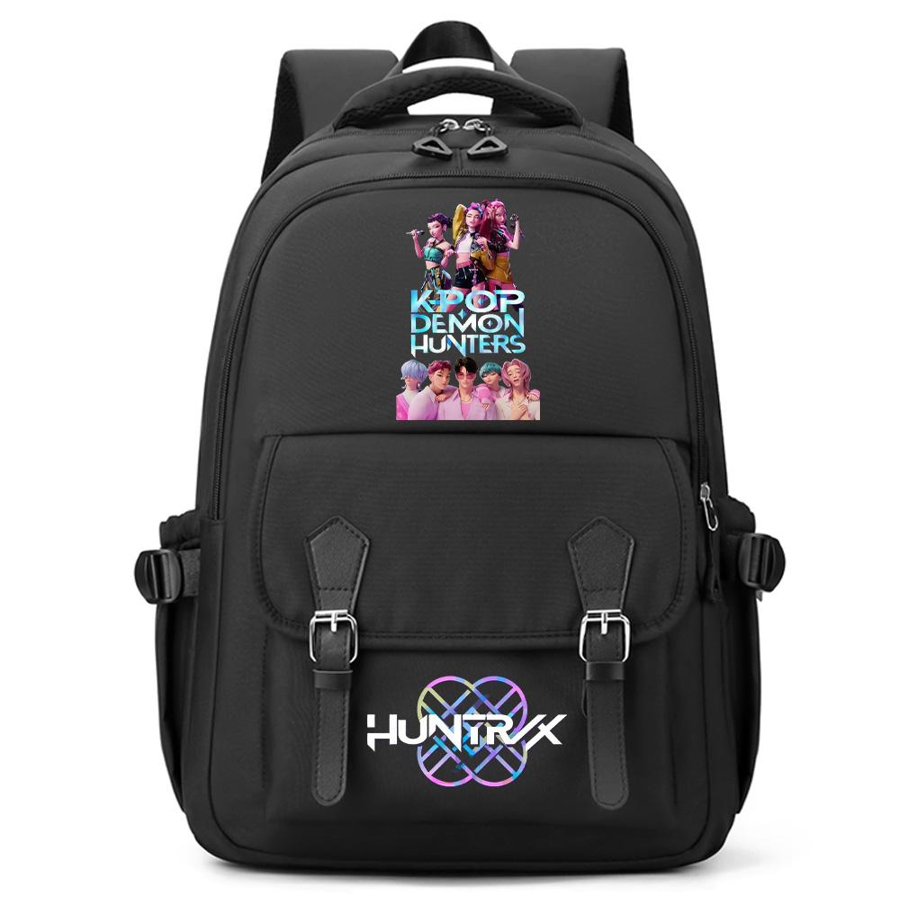 

Anime Cute Cartoon Kpop Demon Hunters Printed Large Capacity Backpack for Teenger Student Girl Boy Schoolbag Bookbag Women Waterproof Travel Bag