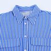 Kaslead New Women clothes Western Style Fashion Linen Blend Stripe Shirts 2224666