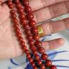 Natural Red Stone Crystal Beads (4-14mm) - Round, Loose, DIY Jewelry Accessories