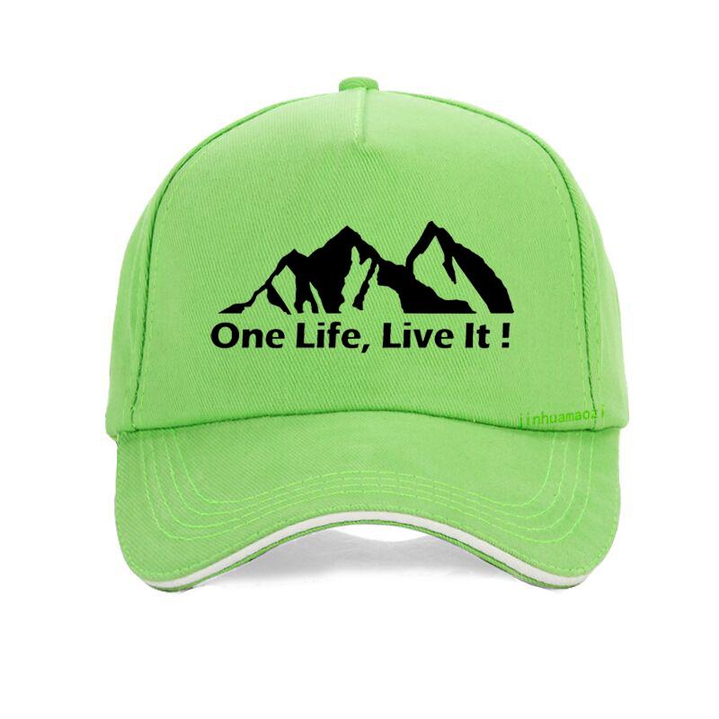 One Life Live It Baseball Cap Fashion Summer Sun Visor Hats For Men Women Breathable Dad Hat Sports Snapback Caps