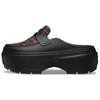Temperament Simple Anti-Abrasion Toe Slippers Women's Black