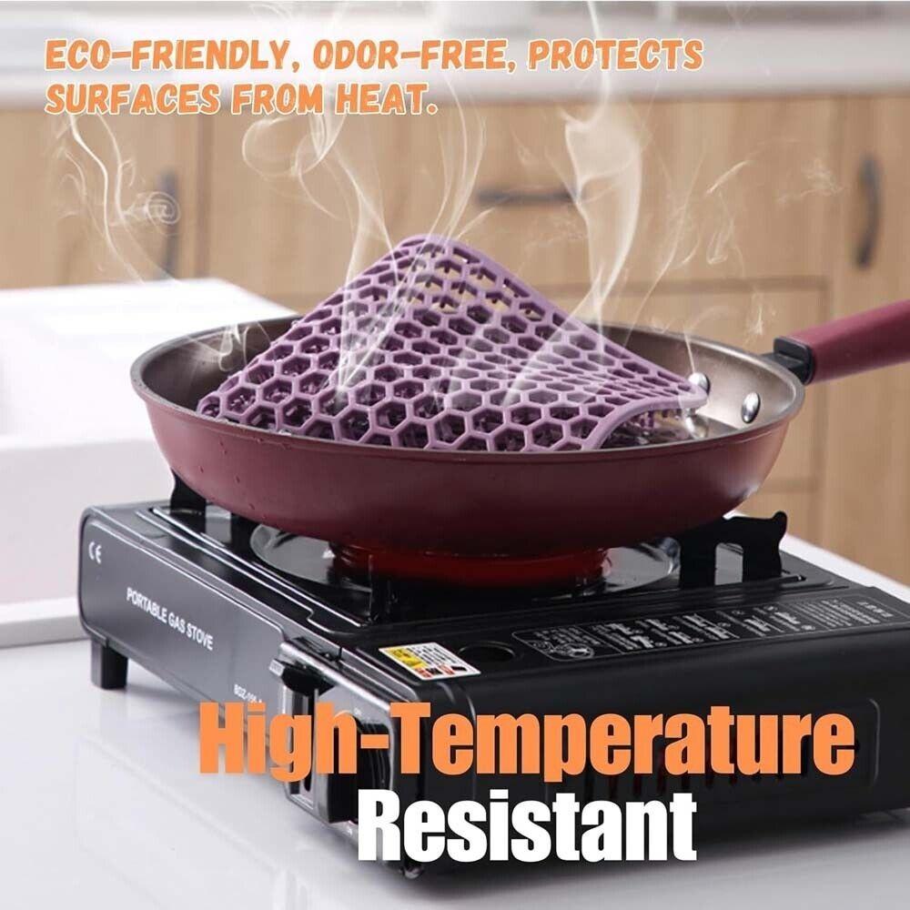 Non Slip Sink Drain Mat Hollow Faucet Drain Drying Pad New Silicone Sink Drying Mat  for Kitchen