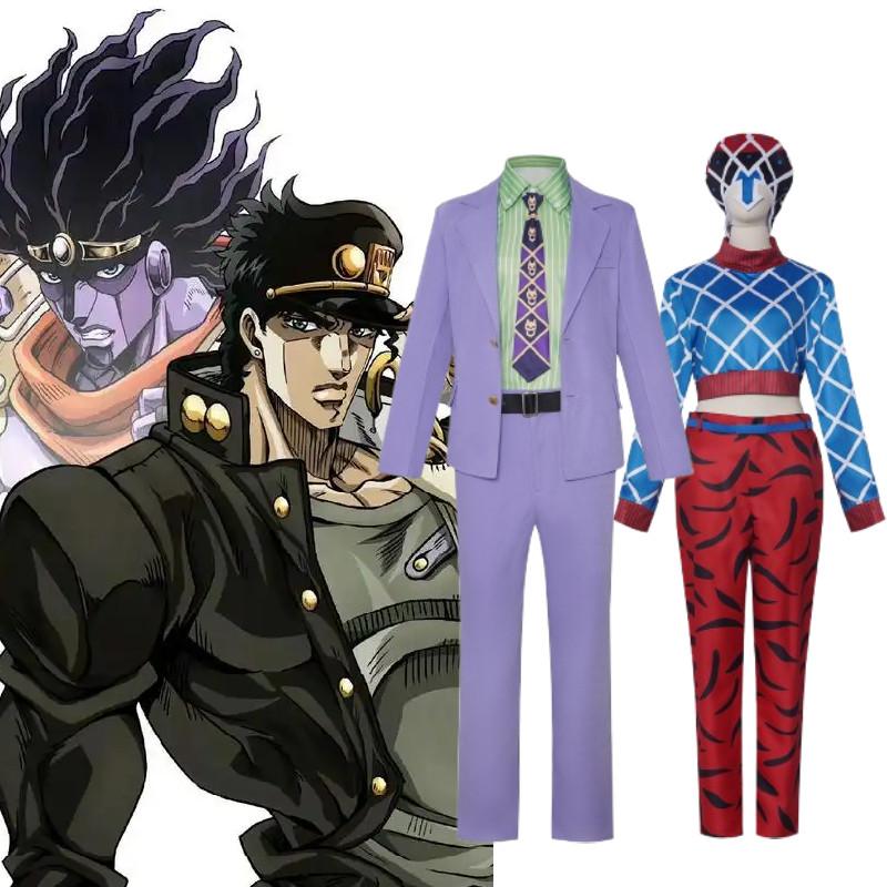 Jojos Bizarre Adventure Kira Yoshikage Guido Mista Cosplay Costume For Anime Role Play