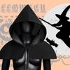 Festival Party Unisex For Women Black Men Hat Cosplay Scary Costumes Halloween Cloak Headgear