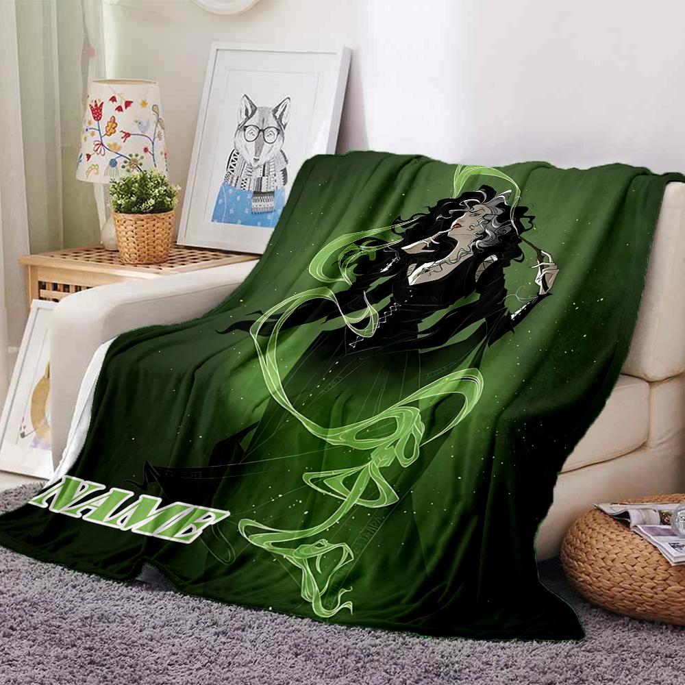 Custom Name "Harry Potter's Magical Moment" blanket for Couch & Bed, Plush Cozy Fuzzy Blanket Super Soft & Warm Blankets for Fall and Winter. 0908111