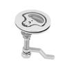316 Stainless Steel Hatch Lock Corrosion Resistance Ring Hardware Lift Handle  Compartments